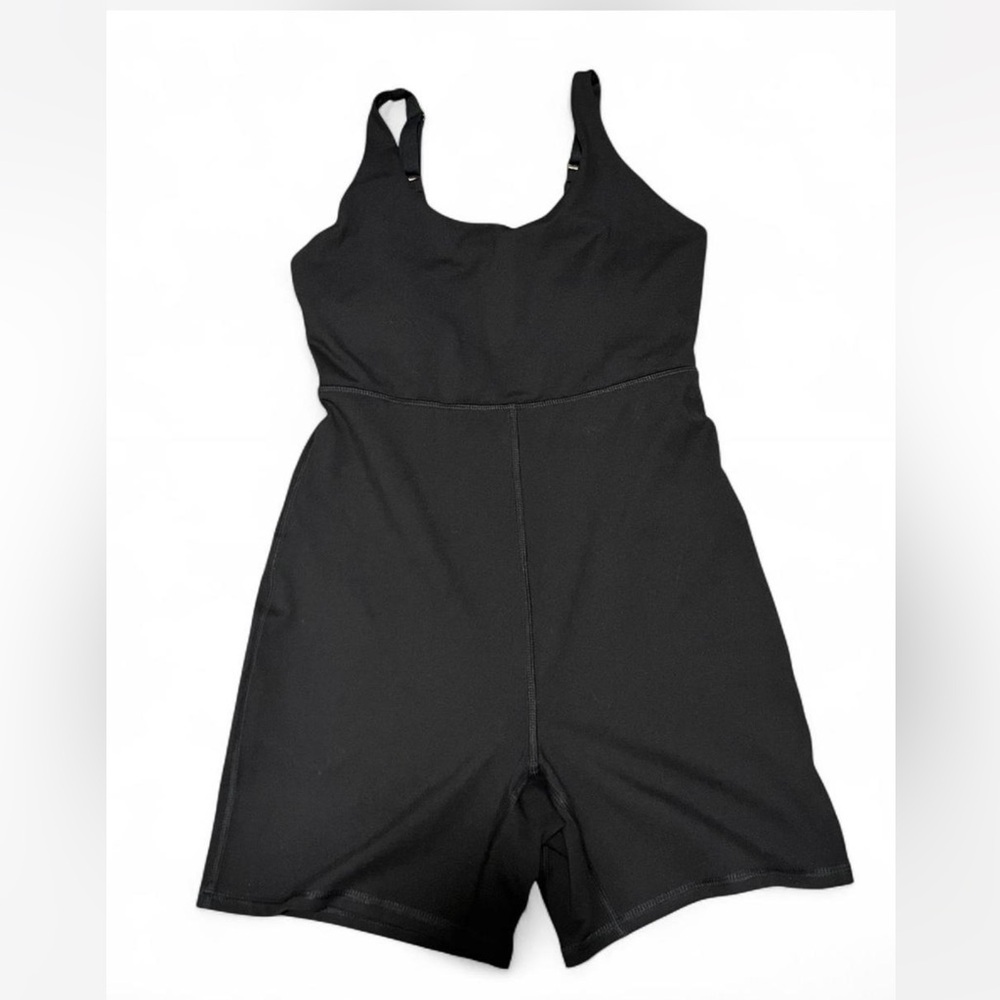 MTA Sport Black Athletic Bodysuit Romper